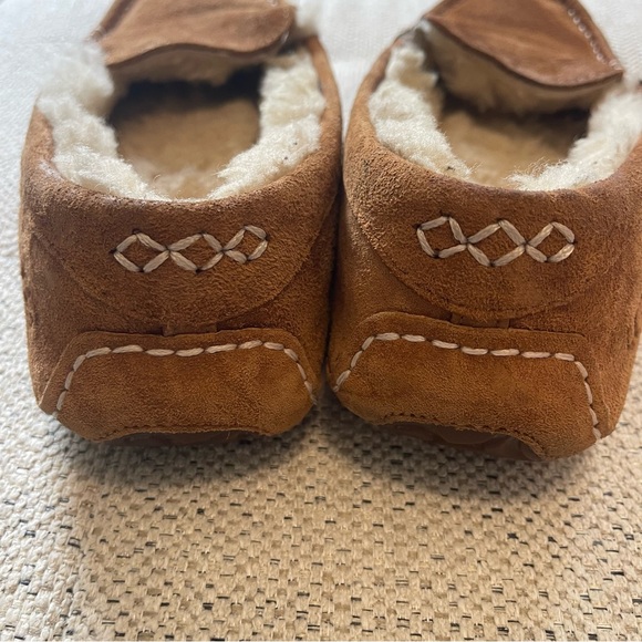 UGG Men's Tan Suede Loafers - Picture 5 of 9